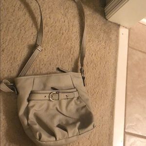 Gray purse